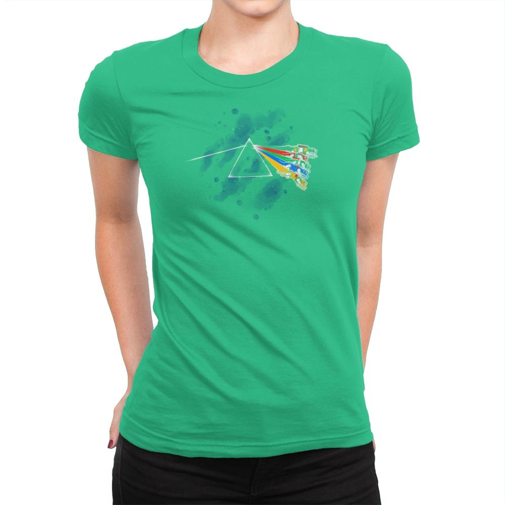 The Dark Side of Planet Arus Exclusive - Womens Premium T-Shirts RIPT Apparel Small / Kelly Green