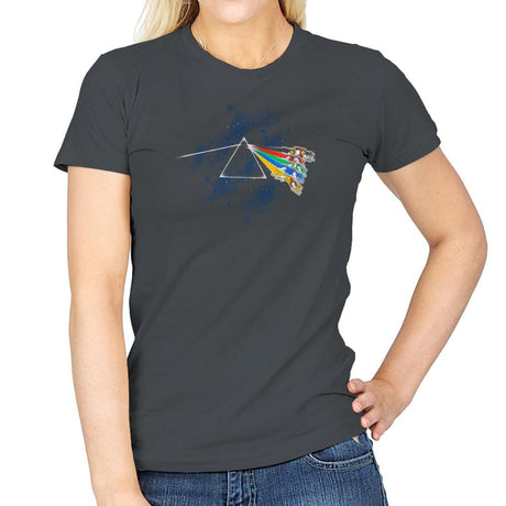 The Dark Side of Planet Arus Exclusive - Womens T-Shirts RIPT Apparel Small / Charcoal