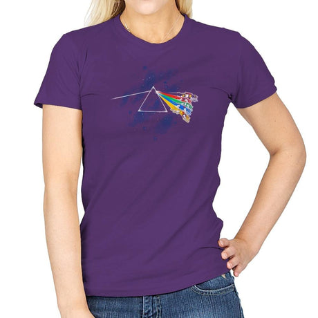 The Dark Side of Planet Arus Exclusive - Womens T-Shirts RIPT Apparel Small / Purple