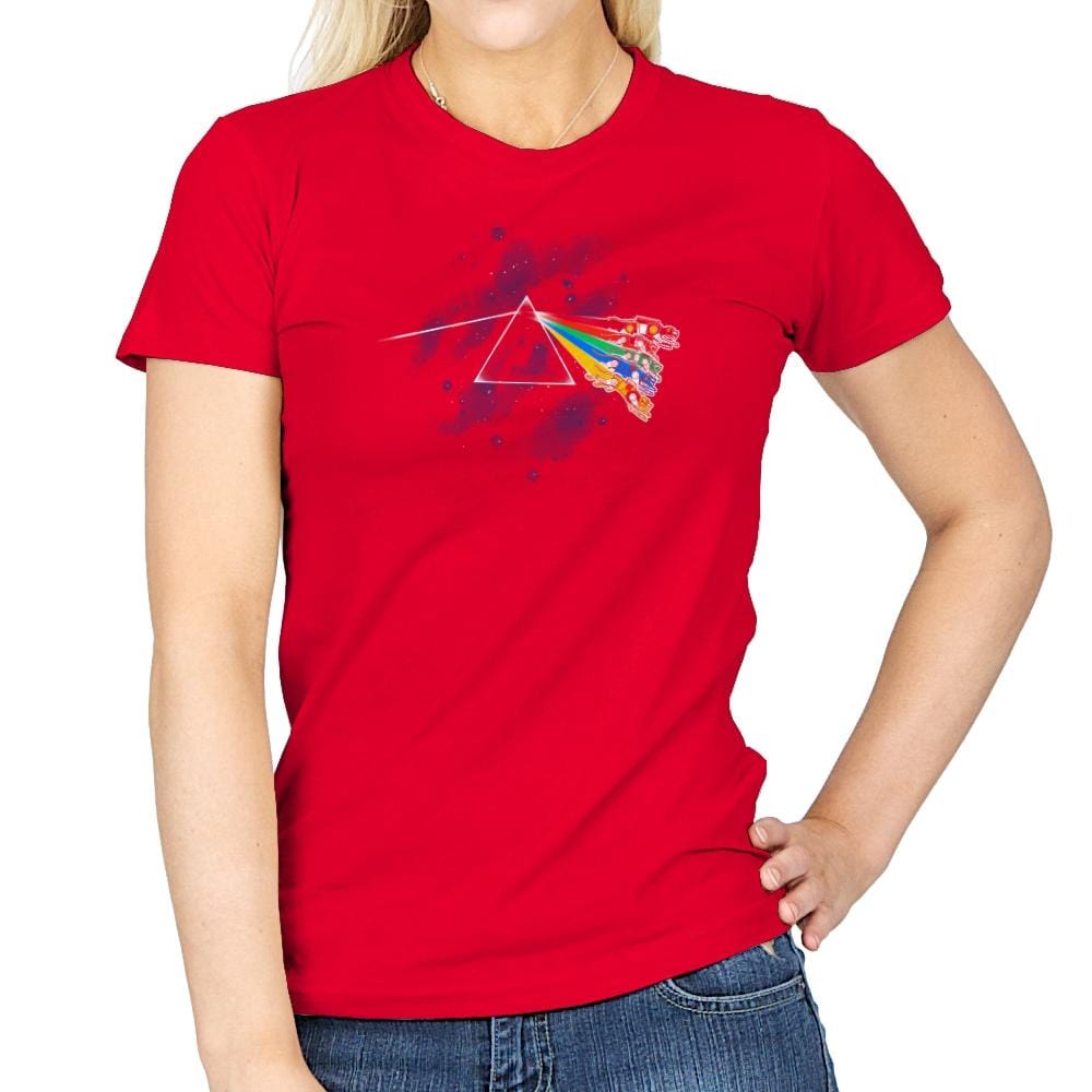 The Dark Side of Planet Arus Exclusive - Womens T-Shirts RIPT Apparel Small / Red