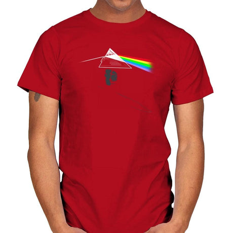 The Dark Side of the Fear Exclusive - Dead Pixels - Mens T-Shirts RIPT Apparel Small / Red