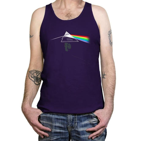 The Dark Side of the Fear Exclusive - Dead Pixels - Tanktop Tanktop RIPT Apparel X-Small / Team Purple