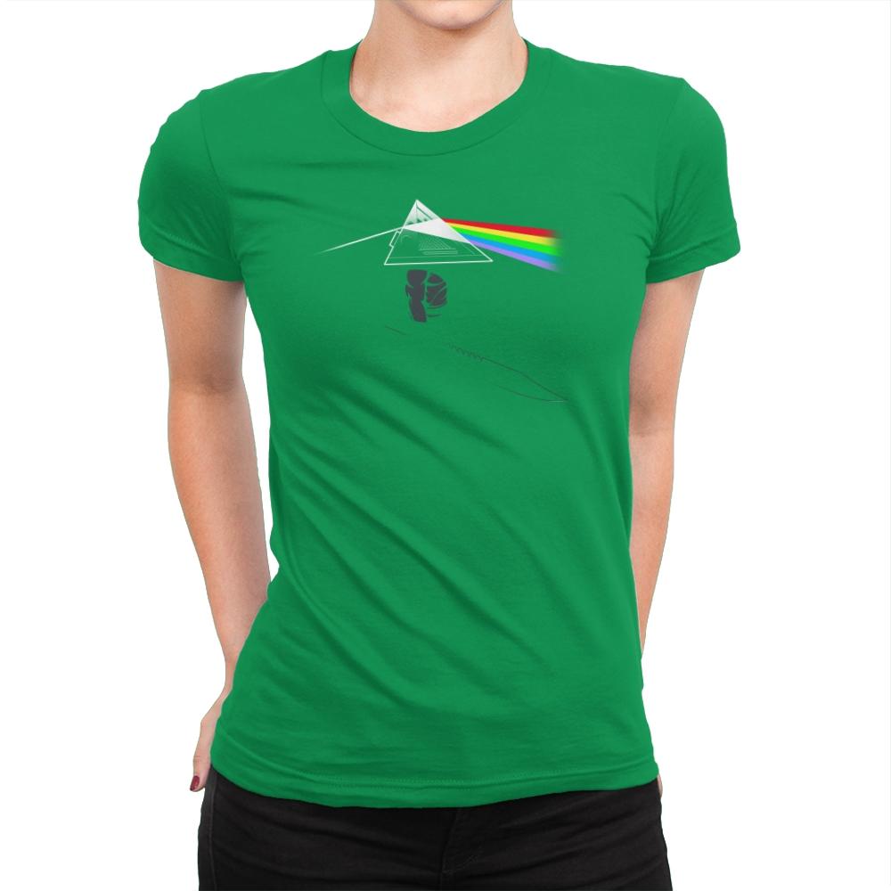 The Dark Side of the Fear Exclusive - Dead Pixels - Womens Premium T-Shirts RIPT Apparel Small / Kelly Green