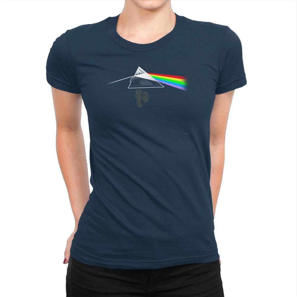 The Dark Side of the Fear Exclusive - Dead Pixels - Womens Premium T-Shirts RIPT Apparel Small / Midnight Navy