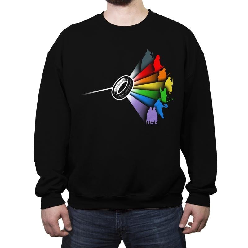 The Dark Side of the Ring - Crew Neck Sweatshirt Crew Neck Sweatshirt RIPT Apparel Small / Black