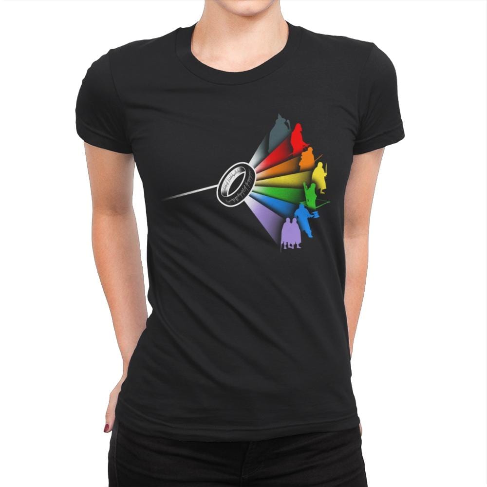 The Dark Side of the Ring - Womens Premium T-Shirts RIPT Apparel Small / Black