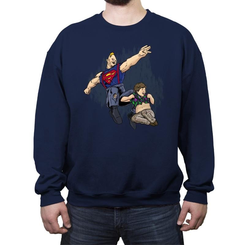The Dark Sloth - Crew Neck Sweatshirt Crew Neck Sweatshirt RIPT Apparel Small / Navy