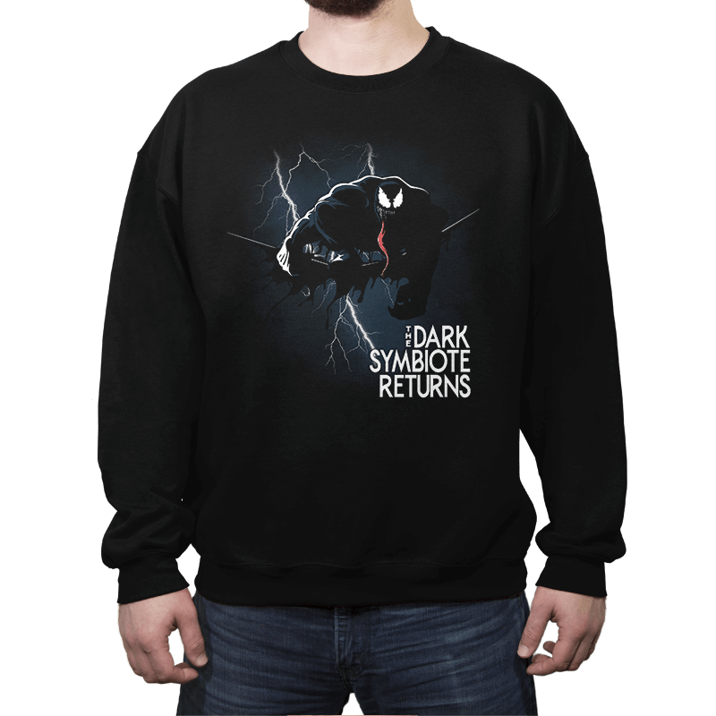 The Dark Symbiote Returns - Crew Neck Sweatshirt Crew Neck Sweatshirt RIPT Apparel