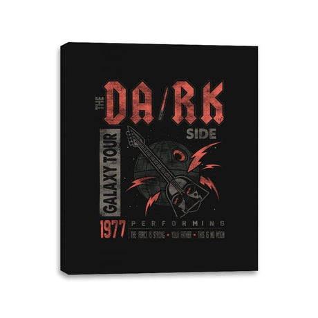 The Dark Tour - Canvas Wraps Canvas Wraps RIPT Apparel 11x14 / Black
