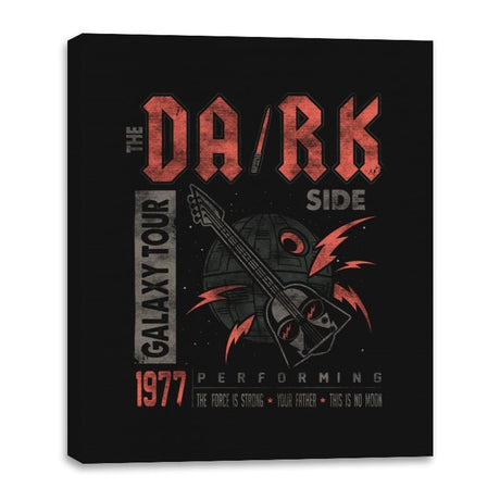 The Dark Tour - Canvas Wraps Canvas Wraps RIPT Apparel 16x20 / Black