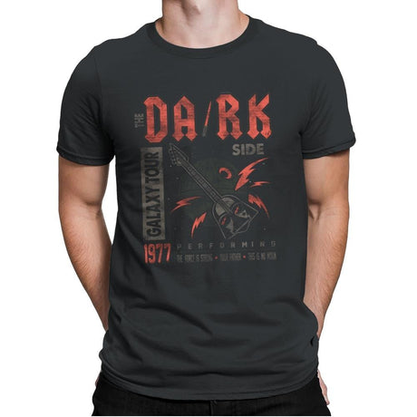 The Dark Tour - Mens Premium T-Shirts RIPT Apparel Small / Heavy Metal