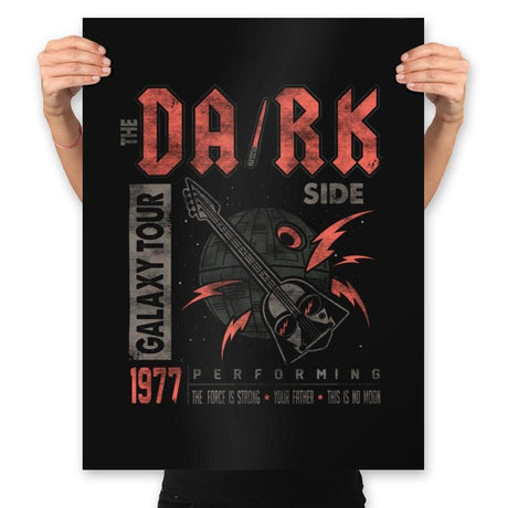 The Dark Tour - Prints Posters RIPT Apparel 18x24 / Black