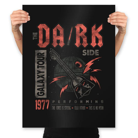 The Dark Tour - Prints Posters RIPT Apparel 18x24 / Black