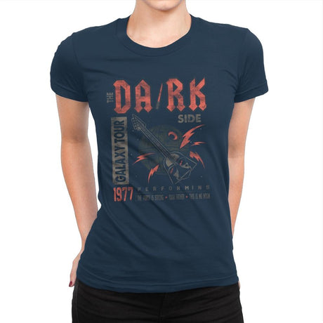 The Dark Tour - Womens Premium T-Shirts RIPT Apparel Small / Midnight Navy