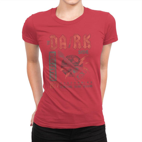 The Dark Tour - Womens Premium T-Shirts RIPT Apparel Small / Red