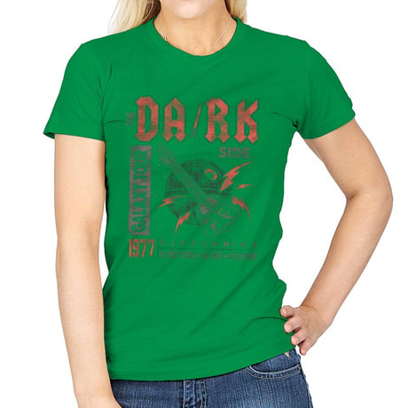 The Dark Tour - Womens T-Shirts RIPT Apparel Small / Irish Green