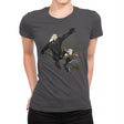 The Dark Witcher - Womens Premium T-Shirts RIPT Apparel Small / Heavy Metal