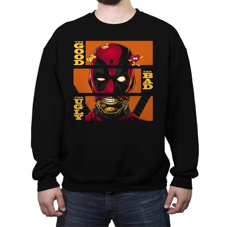 The Dead, The Pool and The Wade. - Crew Neck Sweatshirt Crew Neck Sweatshirt RIPT Apparel