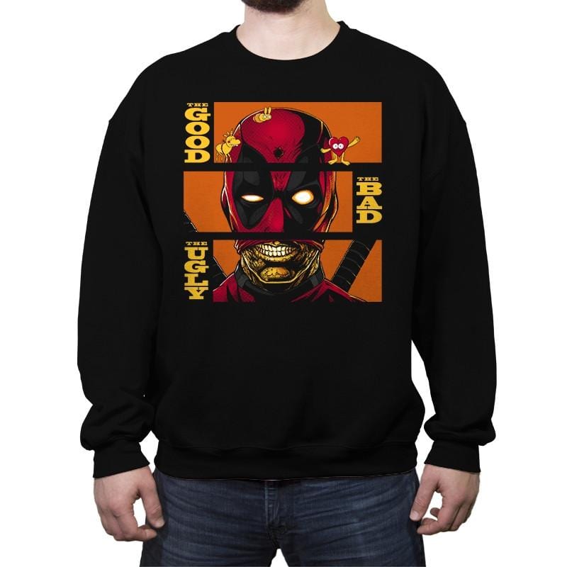 The Dead, The Pool and The Wade. - Crew Neck Sweatshirt Crew Neck Sweatshirt RIPT Apparel Small / Black
