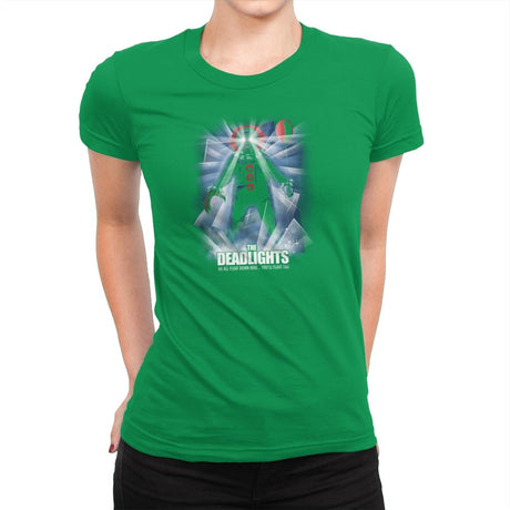 The Deadlights Exclusive - Womens Premium T-Shirts RIPT Apparel Small / Kelly Green
