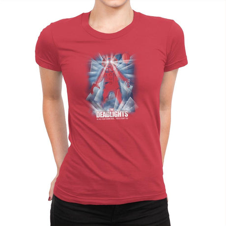 The Deadlights Exclusive - Womens Premium T-Shirts RIPT Apparel Small / Red