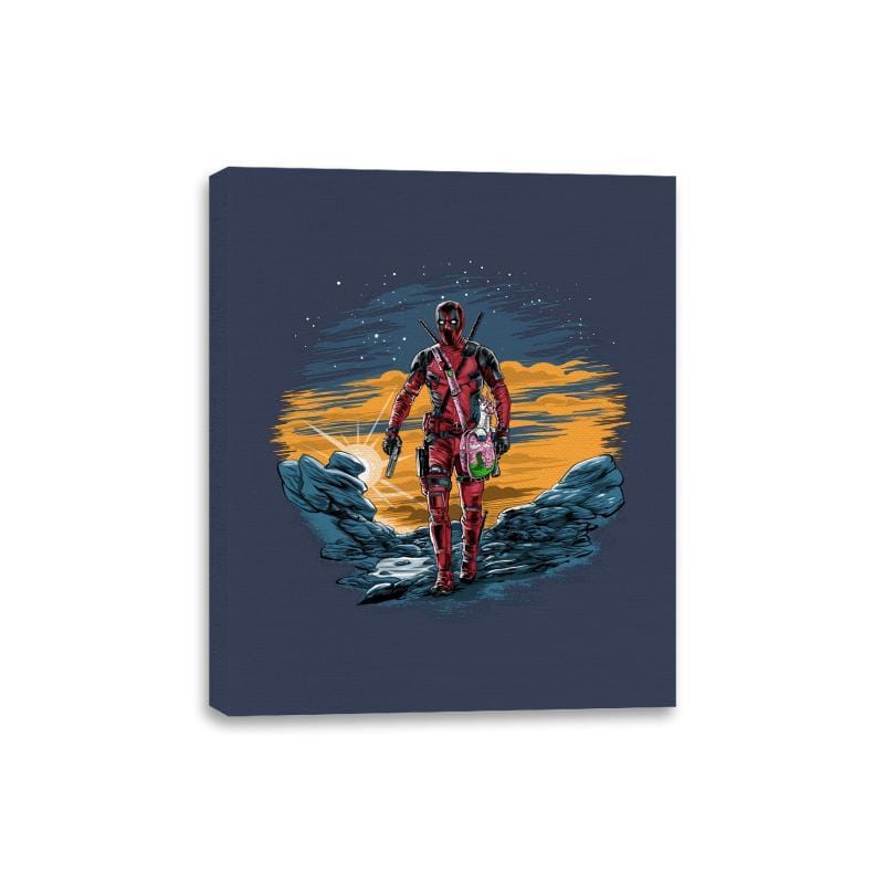 The Deadpoolorian - Canvas Wraps Canvas Wraps RIPT Apparel 8x10 / Navy
