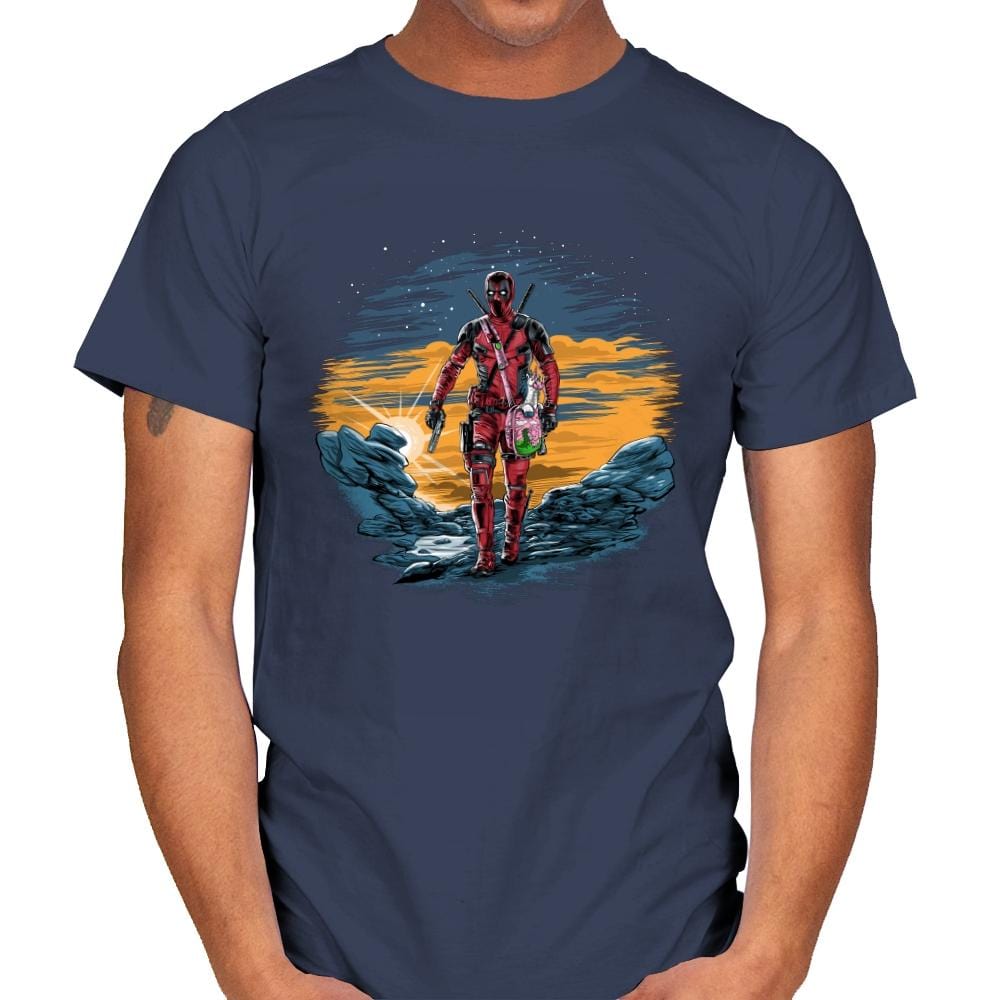 The Deadpoolorian - Mens T-Shirts RIPT Apparel Small / Navy