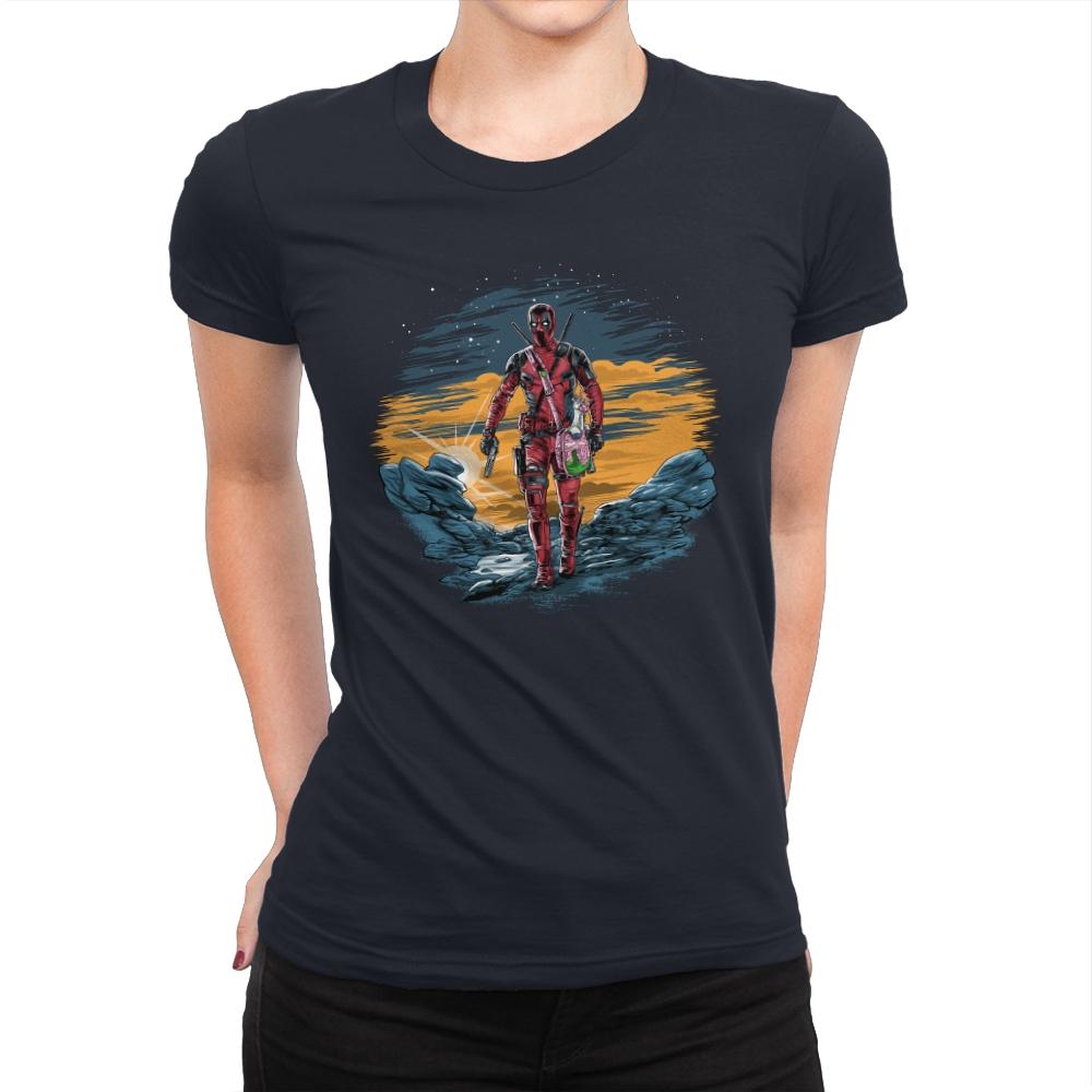 The Deadpoolorian - Womens Premium T-Shirts RIPT Apparel Small / Midnight Navy