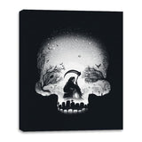 The Death - Canvas Wraps Canvas Wraps RIPT Apparel 16x20 / Black