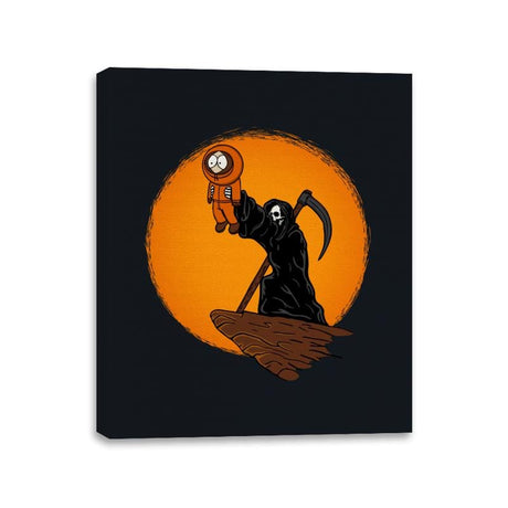 The Death King - Canvas Wraps Canvas Wraps RIPT Apparel 11x14 / Black