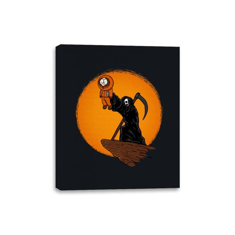 The Death King - Canvas Wraps Canvas Wraps RIPT Apparel 8x10 / Black