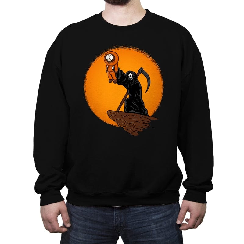 The Death King - Crew Neck Sweatshirt Crew Neck Sweatshirt RIPT Apparel Small / Black