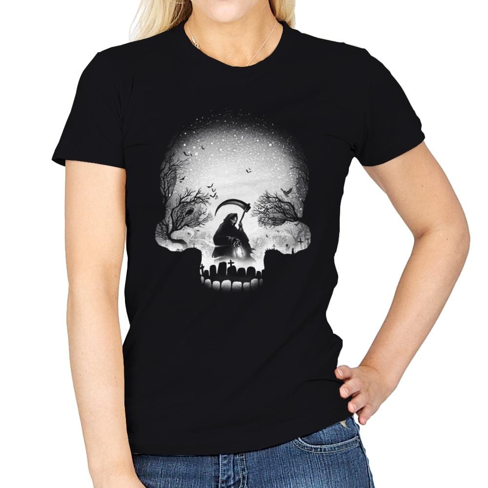 The Death - Womens T-Shirts RIPT Apparel Small / Black