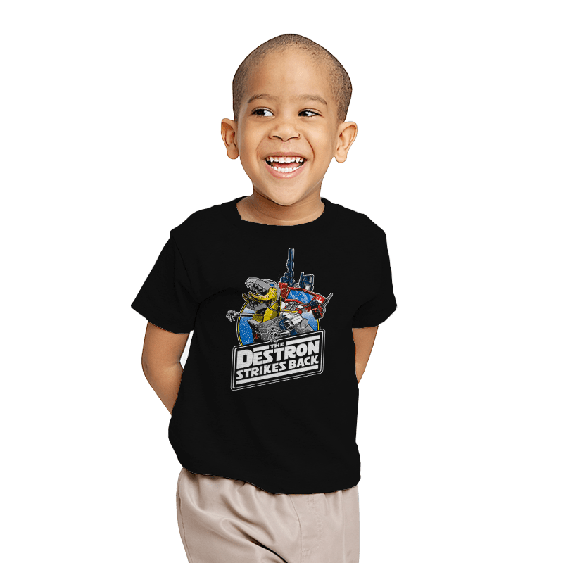 The Destron Strikes Back - Youth T-Shirts RIPT Apparel