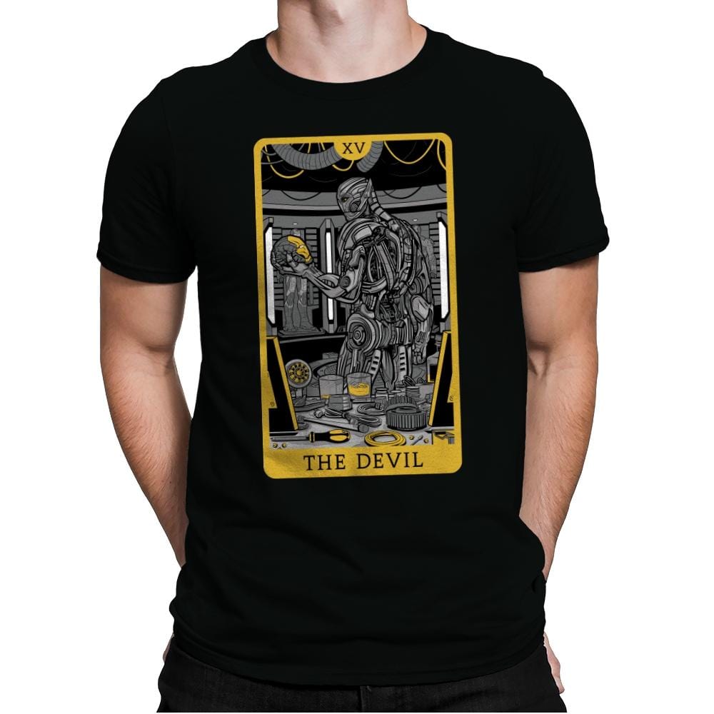 The Devil - Mens Premium T-Shirts RIPT Apparel Small / Black