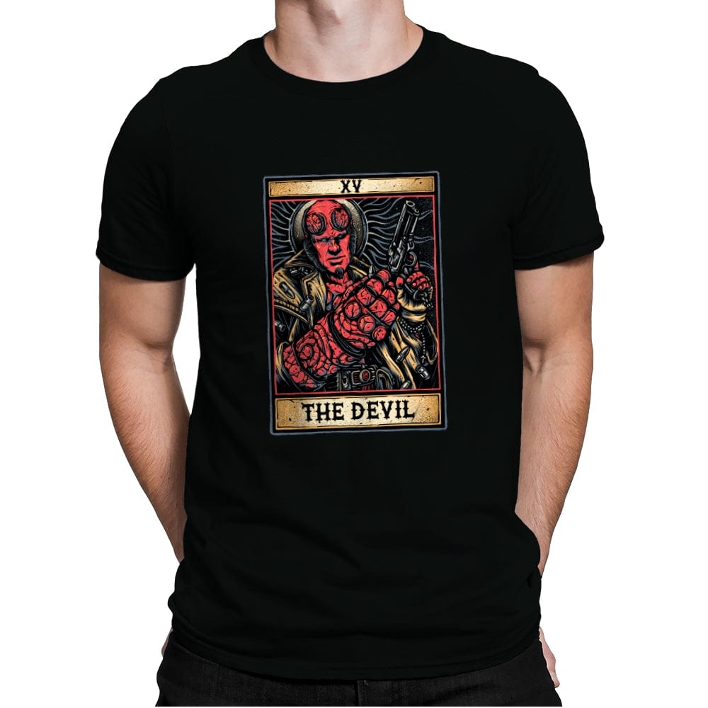 The Devil - Mens Premium T-Shirts RIPT Apparel Small / Black
