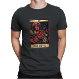 The Devil - Mens Premium T-Shirts RIPT Apparel Small / Heavy Metal