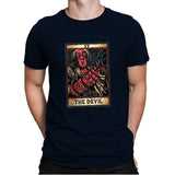 The Devil - Mens Premium T-Shirts RIPT Apparel Small / Midnight Navy
