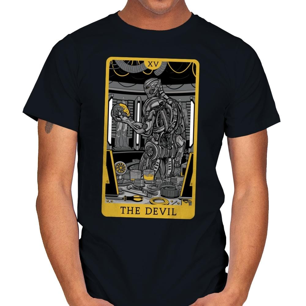 The Devil - Mens T-Shirts RIPT Apparel Small / Black