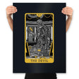 The Devil - Prints Posters RIPT Apparel 18x24 / Black
