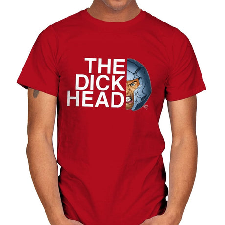 The Dick Head - Mens T-Shirts RIPT Apparel Small / Red