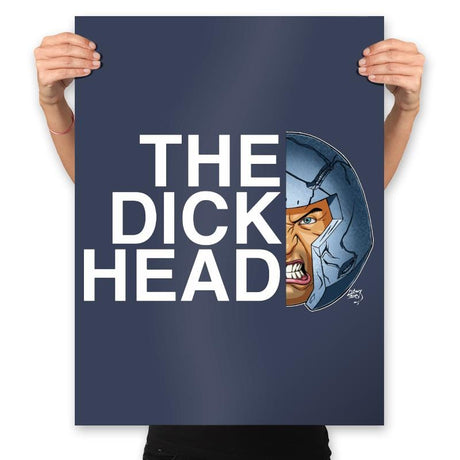 The Dick Head - Prints Posters RIPT Apparel 18x24 / Navy