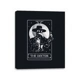 The Doctor - Canvas Wraps Canvas Wraps RIPT Apparel 11x14 / Black