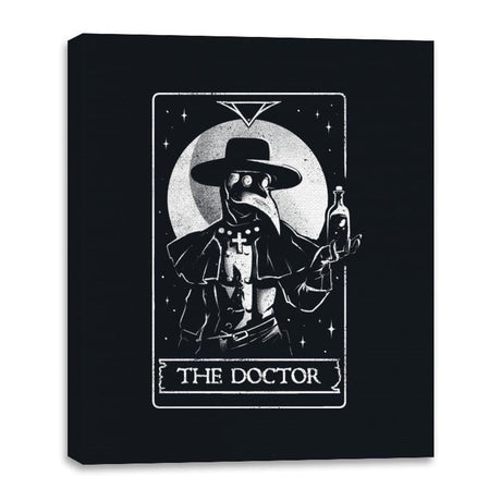 The Doctor - Canvas Wraps Canvas Wraps RIPT Apparel 16x20 / Black