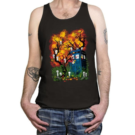 The Doctor in the Forest - Tanktop Tanktop RIPT Apparel