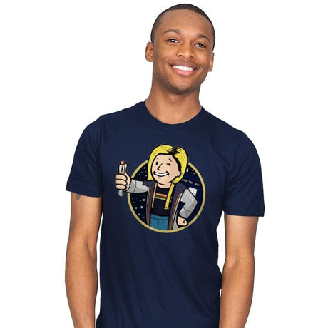 The Doctor Vault - Mens T-Shirts RIPT Apparel Small / Navy