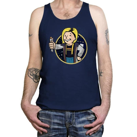 The Doctor Vault - Tanktop Tanktop RIPT Apparel X-Small / Navy