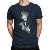 The Dogfather - Mens Premium T-Shirts RIPT Apparel Small / Indigo