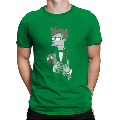 The Dogfather - Mens Premium T-Shirts RIPT Apparel Small / Kelly Green