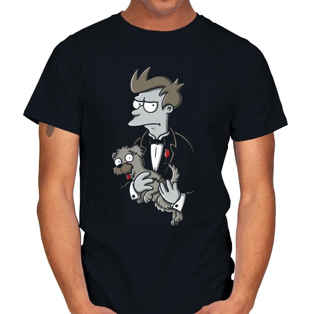 The Dogfather - Mens T-Shirts RIPT Apparel Small / Black